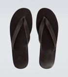 Ancient Greek Sandals Solon leather thong sandals