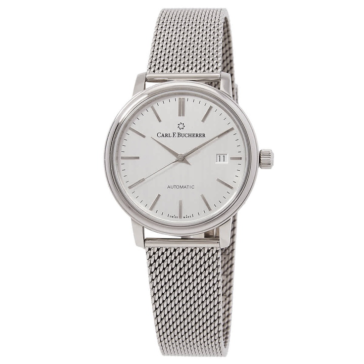 Photo: Carl F. Bucherer Adamavi Automatic Silver Dial Mens Watch 00.10314.08.13.22