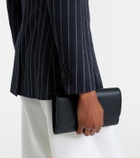 Max Mara Pinstripe double-breasted jersey blazer