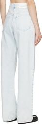 Dries Van Noten Blue Peyton Jeans
