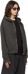 Entire Studios Black Thermal Hoodie