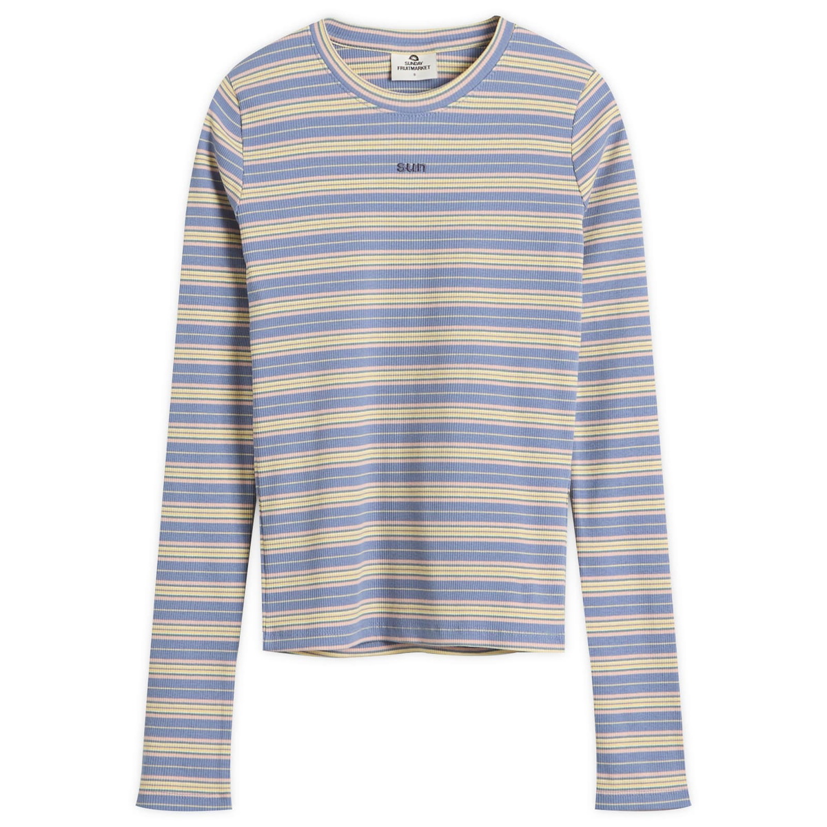 SUNDAYFRUITMARKET Women's Long Sleeve Sun Top in Skyblue