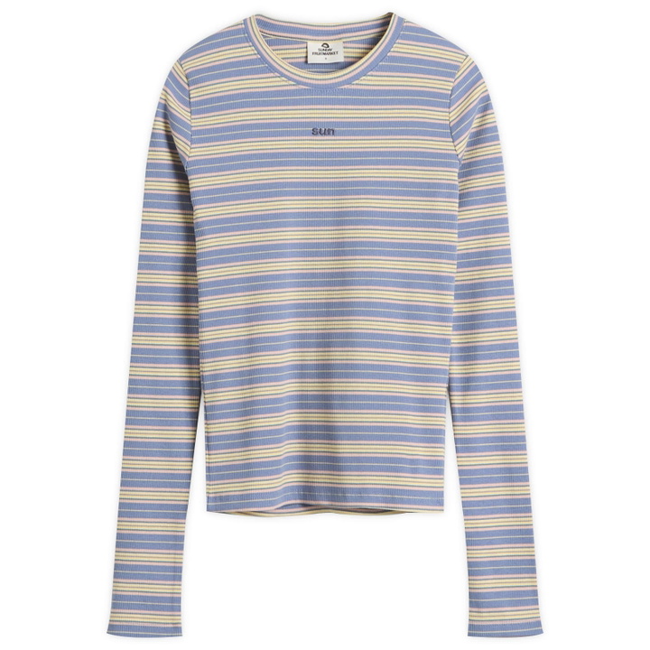 Photo: SUNDAYFRUITMARKET Women's Long Sleeve Sun Top in Skyblue