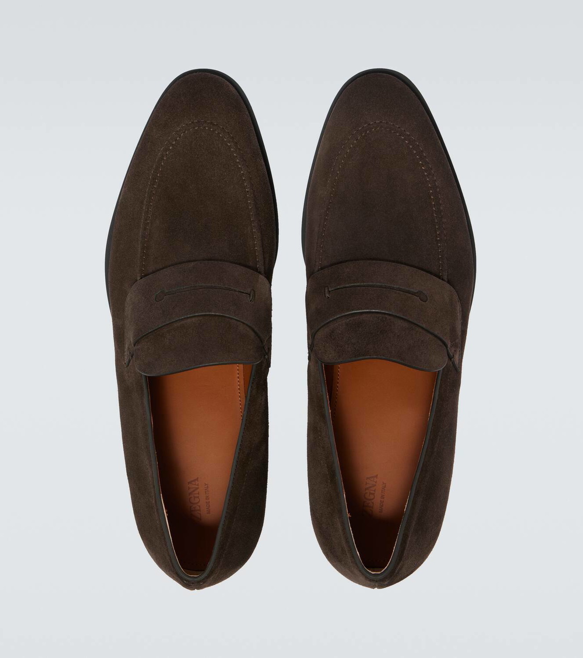 Zegna Suede loafers