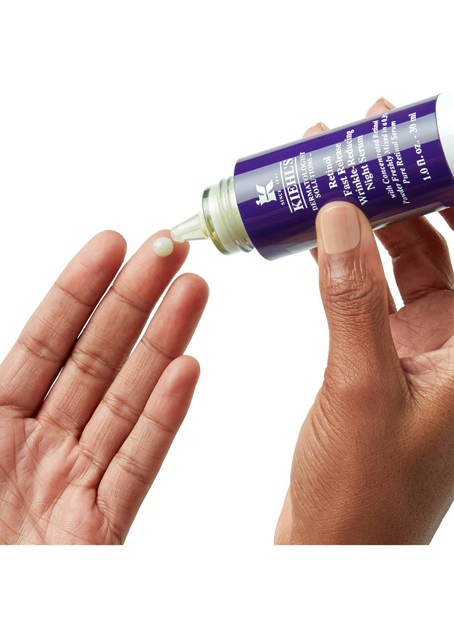 Kiehl's Retinol Fast Release Night Serum 28ml, Kits, Wrinkle-reducing