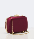 Roger Vivier Rose Vivier satin clutch