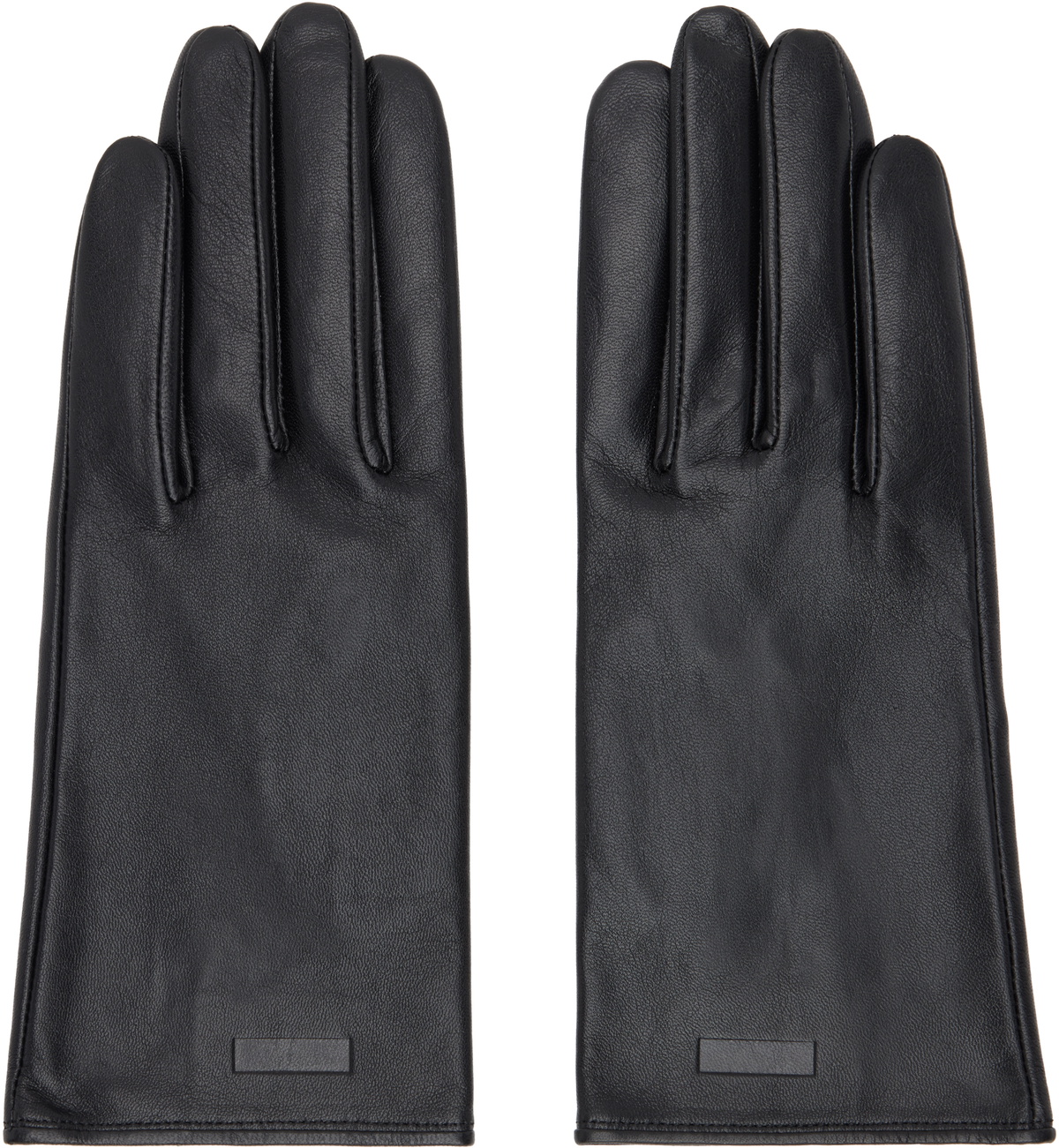 stein Black Leather Gloves