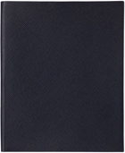 Smythson Navy Portobello Notebook