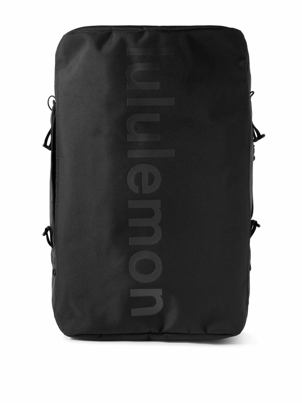Photo: Lululemon - 2-in-1 Convertible Logo-Print Shell Backpack