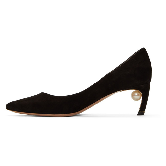 Nicholas Kirkwood Black Mira Pearl Pumps Nicholas Kirkwood