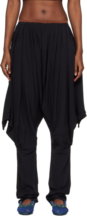 Photo: Kiko Kostadinov Black Salome Trousers