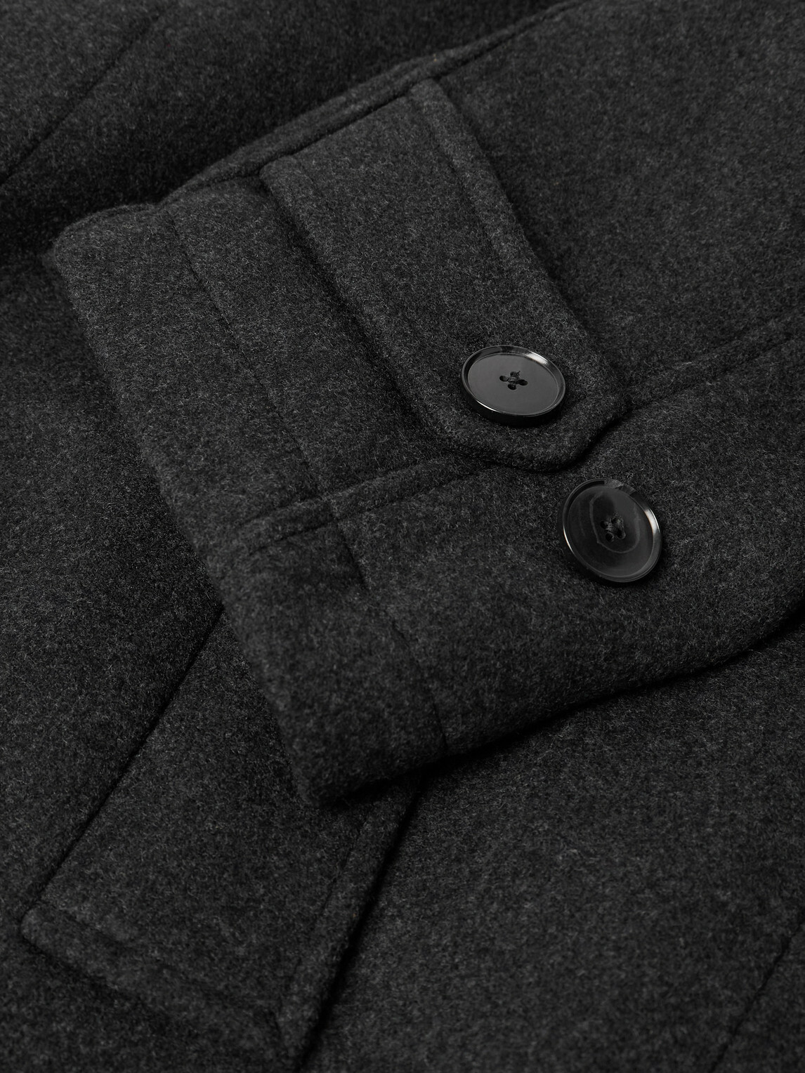 mfpen - Installation Oversized Recycled-Wool Coat - Gray