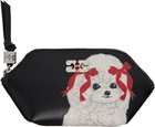 GANNI Black Bou Poodle Coin Pouch