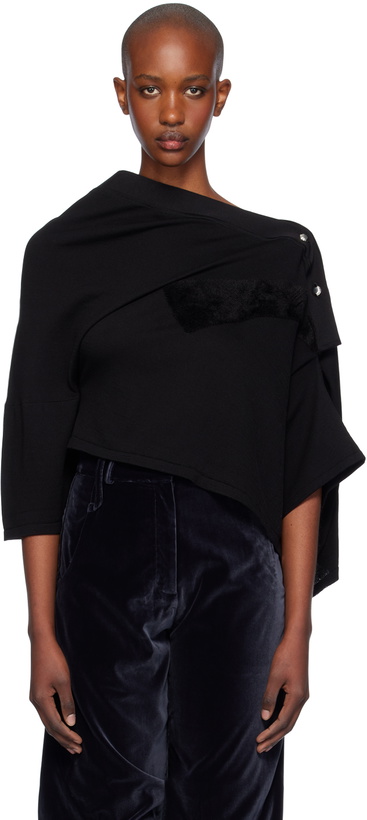 Photo: Kiko Kostadinov Black Fortunati Sweater