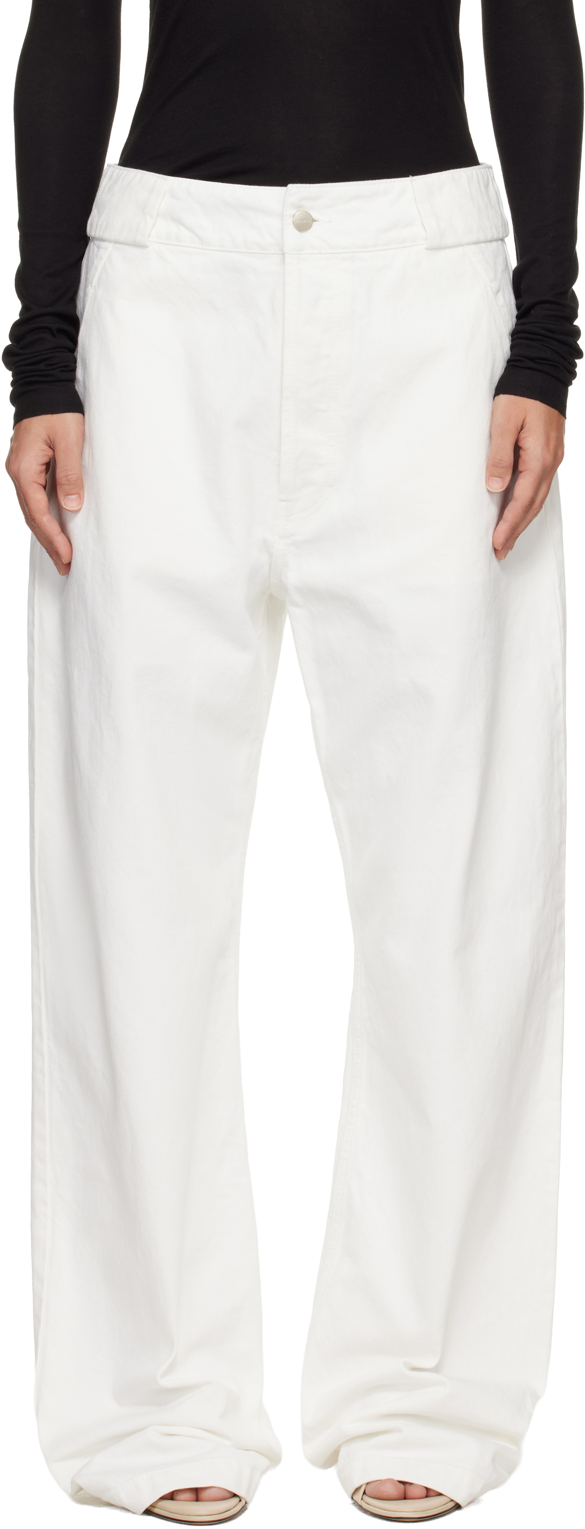 Fear of God White Utility Trousers