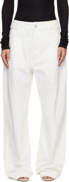 Fear of God White Utility Trousers