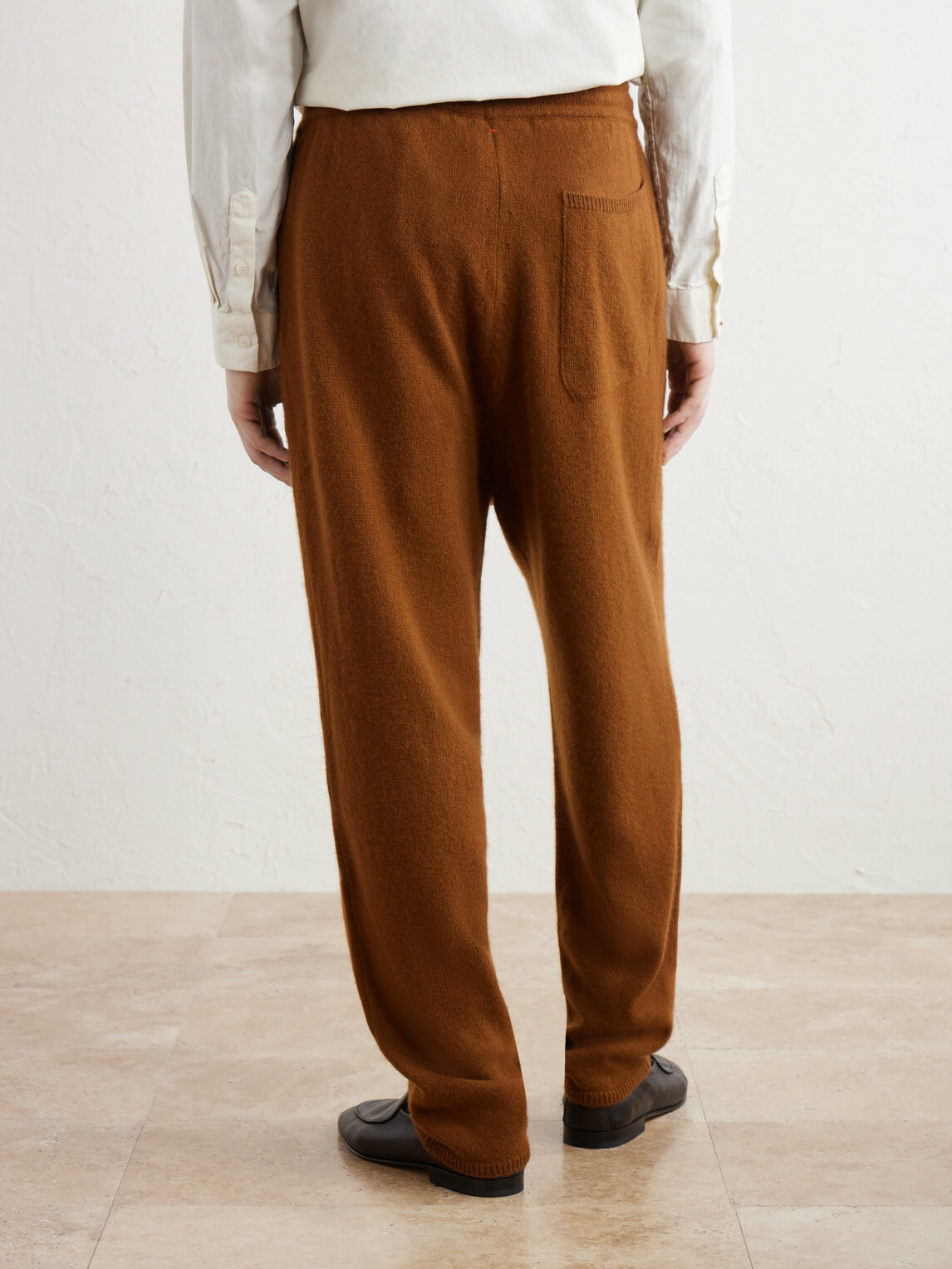 Casey Casey - Zwag Tapered Wool Sweatpants - Brown