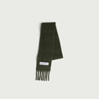 Acne Studios Men's Vally Skinny Scarf in Forest Green