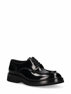 SANTONI - Gunnar Leather Derby Lace-up Shoes
