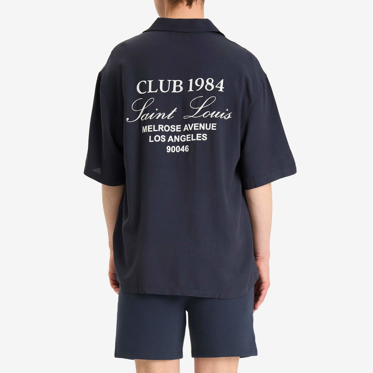 Club 1984 Men's Melrose 1984 Vacation Shirt in Navy Club 1984