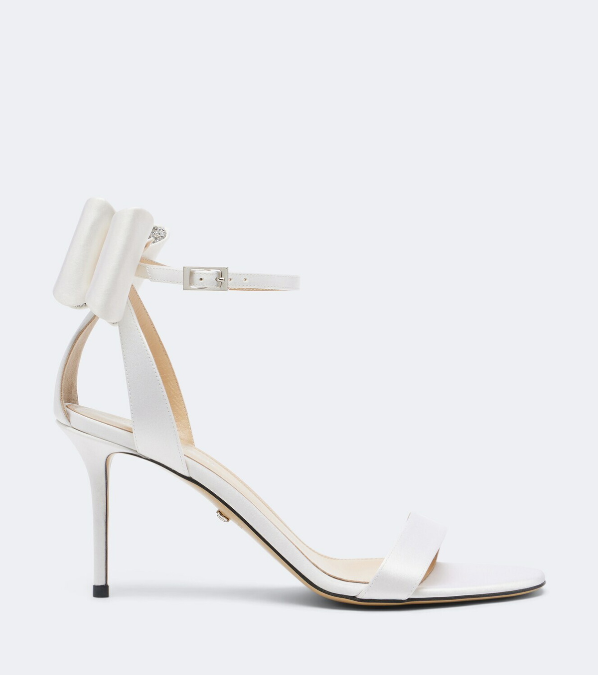 Mach & Mach Le Cadeau embellished satin sandals