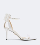 Mach & Mach Le Cadeau embellished satin sandals