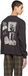 Enfants Riches Déprimés Black Yearbook Long Sleeve T-Shirt