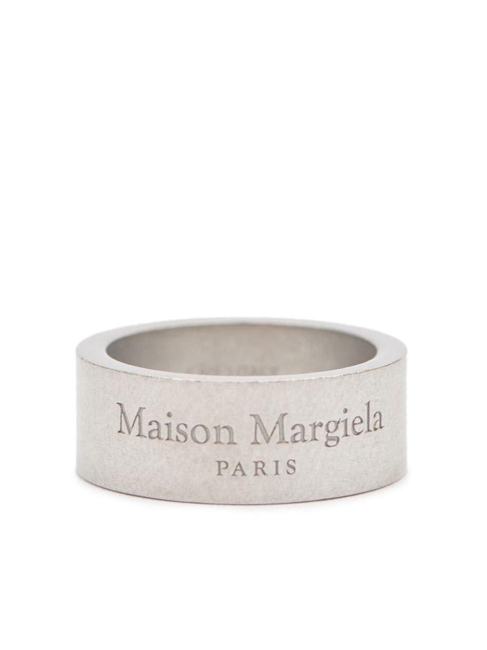 MAISON MARGIELA - Ring With Engraved Logo Maison Margiela