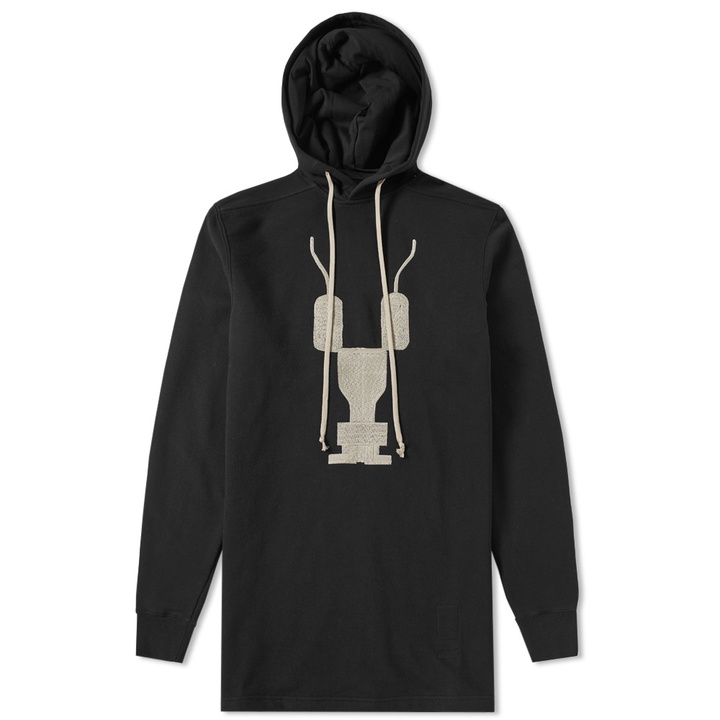 Photo: Rick Owens DRKSHDW Embroidered Logo Hoody