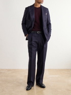 Boglioli - Virgin Wool and Cashmere-Blend Sweater - Burgundy