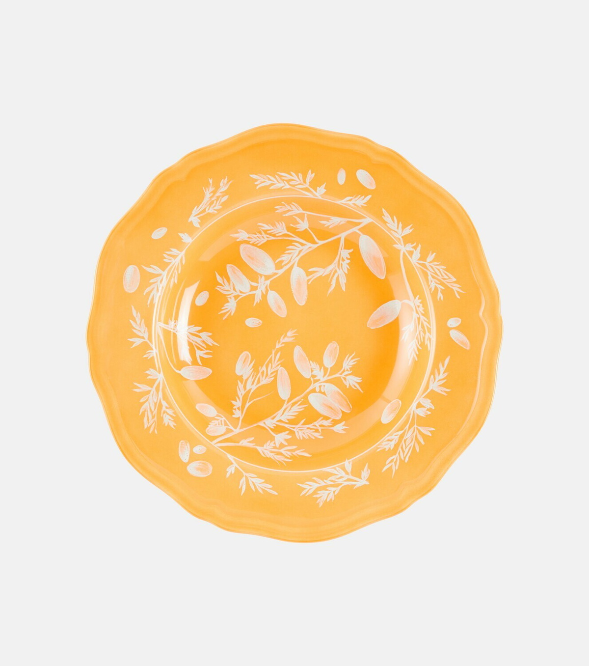 Cabana x Ginori 1735 porcelain soup plate