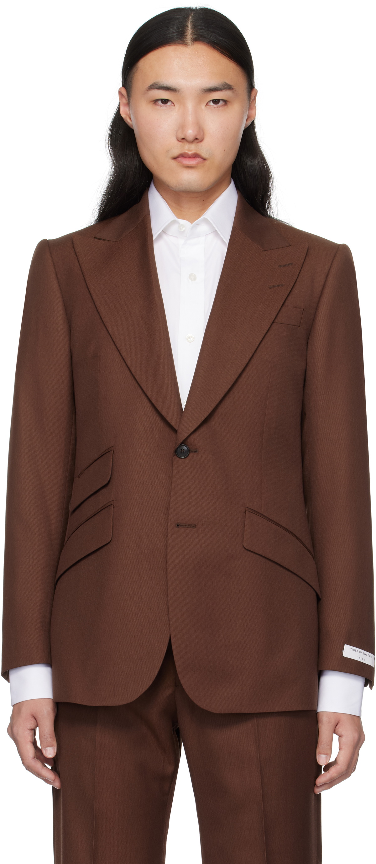 Tiger of Sweden Brown Joshwa Blazer