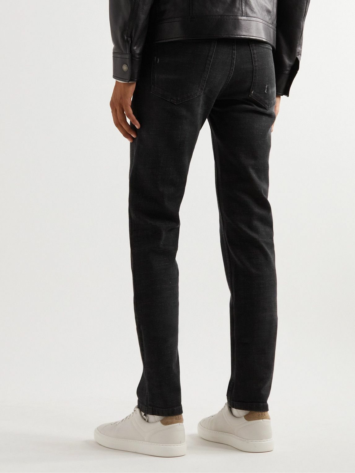 Brioni - Aspen Slim-Fit Jeans - Black Brioni