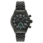 Versace Hellenyium Chronograph Quartz Black Dial Watch VECFA0624