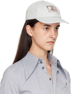 Vivienne Westwood Off-White Cotton Twill Baseball Cap