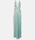 Tom Ford Halterneck silk satin gown