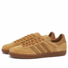 Adidas x JJJJound Samba Tobacco Sneakers in Mesa/Gum