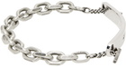 Paul Smith Silver ID Chain Bracelet