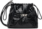 Diesel Black Scrunch-D Bucket Bag