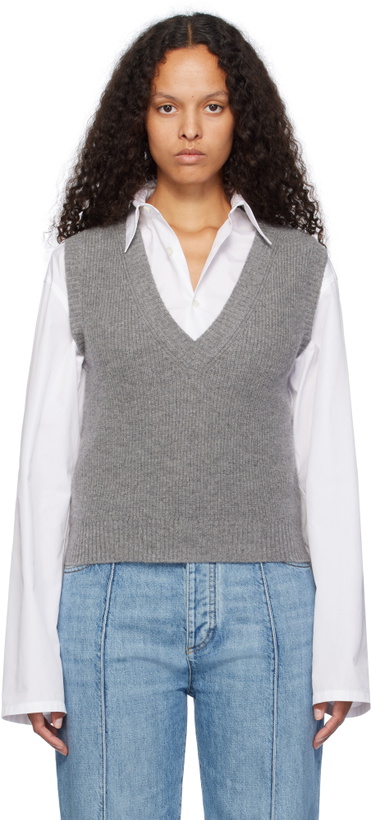 Photo: Weekend Max Mara Gray Dolce Vest