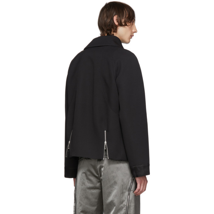 Kiko Kostadinov Goff Zip Darted Jacket-