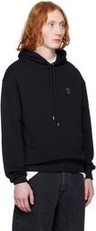 Maison Kitsuné Black Bold Fox Head Patch Comfort Hoodie