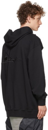 Rick Owens Black Champion Edition Jumbo Hoodie