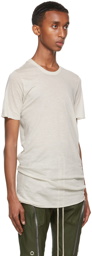 Rick Owens Off-White Basic Short Sleeve T-Shirt