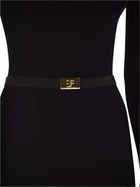 Elisabetta Franchi Ribbed Knit Dress With Belt