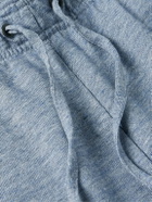 Onia - Slim-Fit Straight-Leg Linen and TENCEL™ Lyocell-Blend Drawstring Shorts - Blue