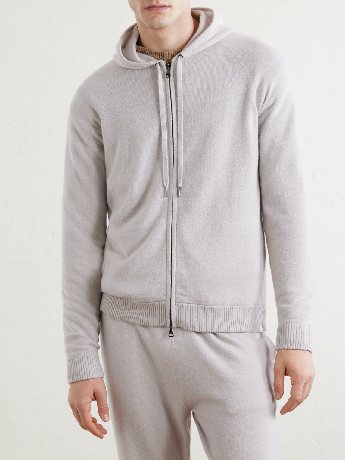 Derek Rose - Finley Cashmere Hoodie - Gray