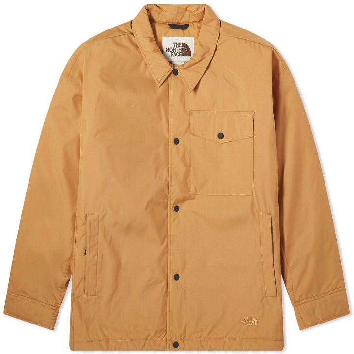 Photo: The North Face Men's Heritage Stuffed Coach Jacket in Almond Butter