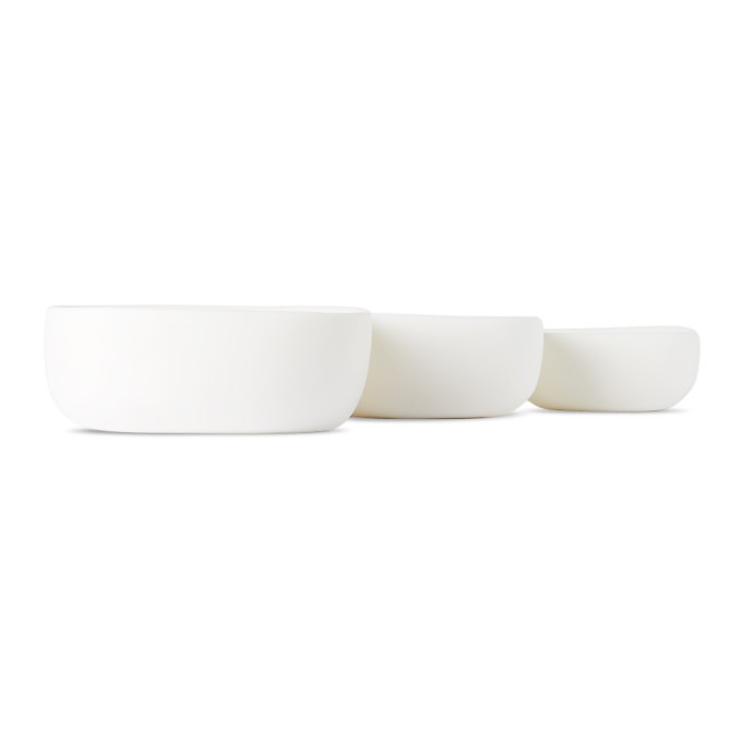 Photo: Tina Frey Designs White Nested Trio Bowls Set