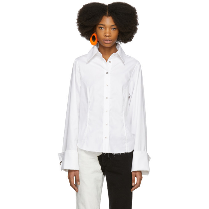 Marques Almeida White Princess Line Shirt Marques Almeida